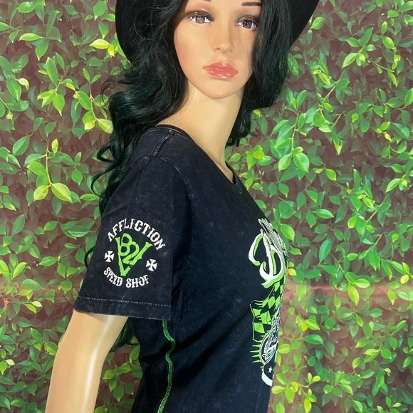 Affliction Women’s T-Shirt - Picture 11 of 14